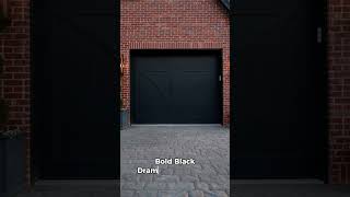 Red Brick House - Garage Door Color Suggestions! #style #color #exteriordesign #garagedoor #modern