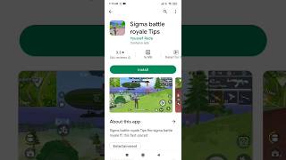 #new game free fire copy Sigma game battle royale so please download now please subscribe 🙏