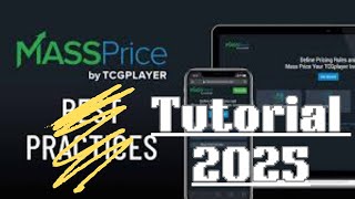 TCGPlayer Mass Pricing Tool Tutorial 2025