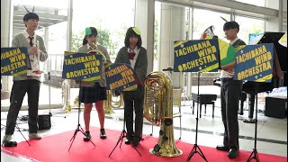 川崎市立橘高等学校吹奏楽部 アンサンブル演奏 ドラクエ ディズニー メドレー ポニョ トトロ @ミューザ川崎 240324