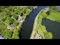 villa s along the senic dutch vecht river mavic pro platinum 4k