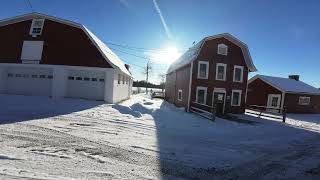 Knox Farm WInter Drone