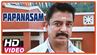 Papanasam Tamil Movie | Climax Scene | Kamal Haasan burying Roshan's body | Gautami