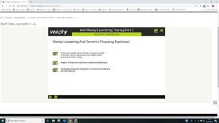 Veriphy AML Training Course Sample