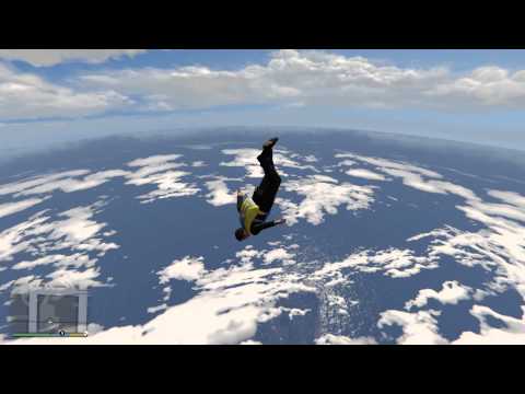 GTA 5 - Flying to SPACE!! GTA 5 - Flying to SPACE!!