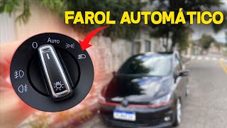 COLOQUEI FAROL AUTOMÁTICO NO MEU VW FOX  🥰