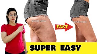 1 Min Easy Exercises To Reduce Thigh Fat & Get Slim Legs For Beginners Which No One Told You Before