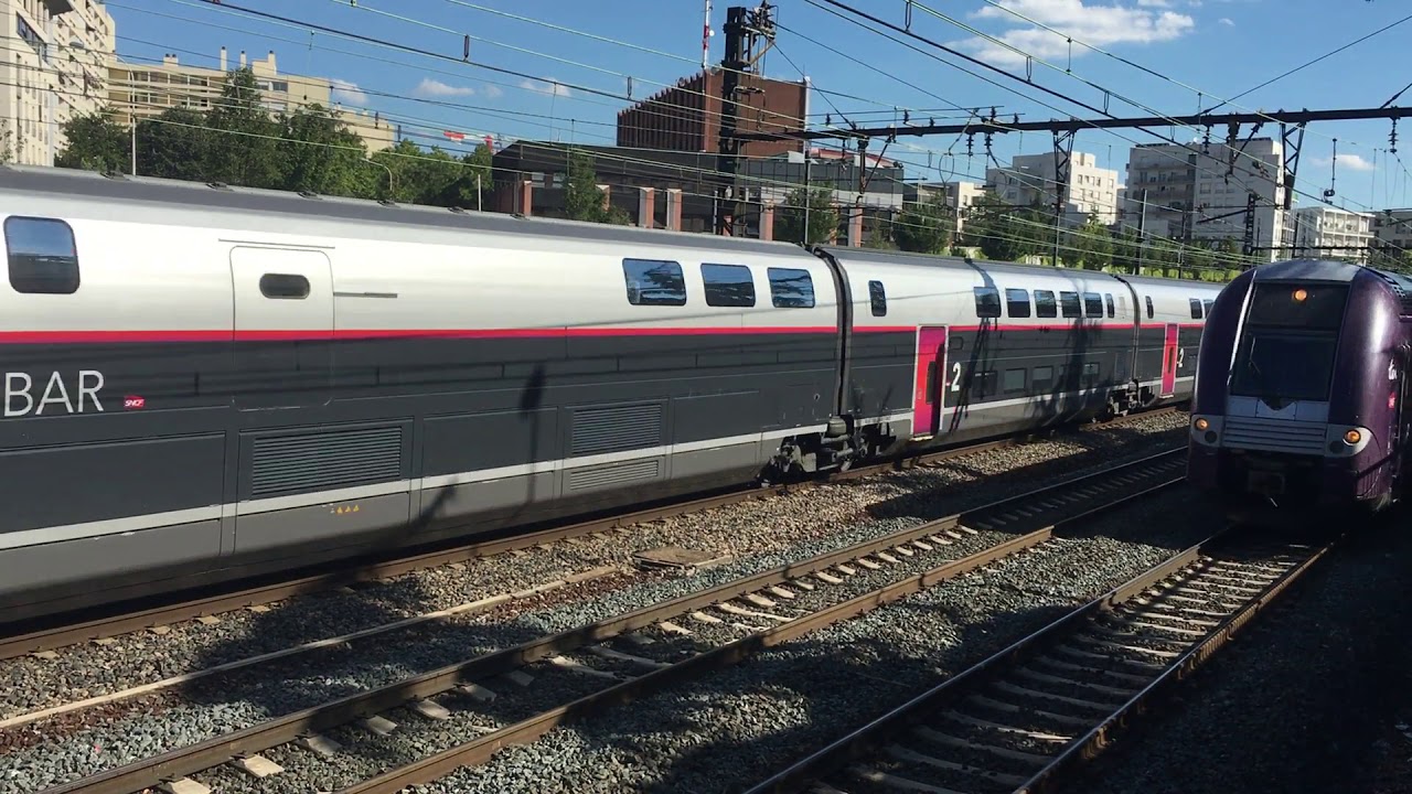 1 Train TGV Euroduplex Carmillon Inoui 4715, TER, Infra, TGV, Fret, HLP ...