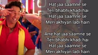 Teri Bhabhi Lyrics - Neha Kakkar, Dev Negi | Varun Dhawan, Sara Ali Khan | Coolie No. 1