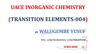 Transition Chemistry of Iron ( Best For S5 \u0026 S6)