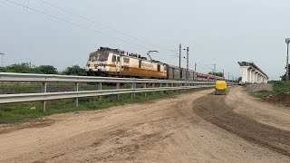 Vadodara Jamnagar Intercity Express With Vadodara WAP-7