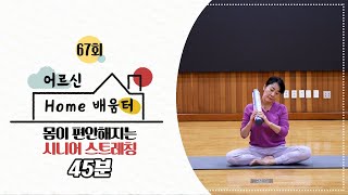 [어르신 HOME 배움터] 67회. 몸이 편안해지는 시니어 스트레칭 45분