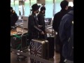 141206 ICN iKON DONGHYUK playing with his new luggage CUTE FANCAM