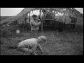 us troops set up 155mm gun long tom and m4 high speed tractor tows another one...hd stock footage