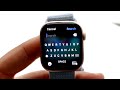 How To Use Keyboard On Your Apple Watch Series 10!