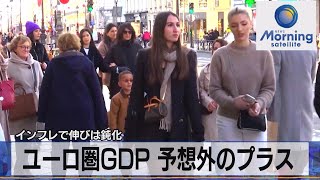 ユーロ圏ＧＤＰ 予想外のプラス　インフレで伸びは鈍化【モーサテ】（2023年2月1日）