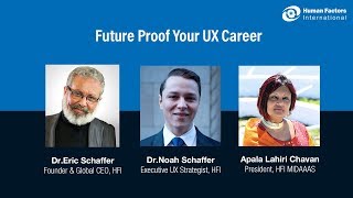 Hangout with Dr. Eric Schaffer - Future Proofing Your UX Career