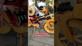 1773. (WR794) Robert - Germany    1.GuitarBike 1st Guitar Bicycle Puerto de la Cruz Tenerife