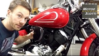 Air filter change - Yamaha XVS 1100 Drag Star Classic