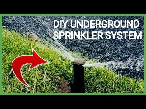 How To Install Sprinkler System - DIY Less Than $40 - YouTube