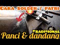 cara patri panci dandang || cara tambal panci bocor