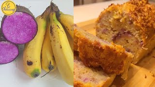 BANANA UBE BREAD/How to make BANANA UBE BREAD/BANANA UBE BREAD RECIPE/So Charrrap