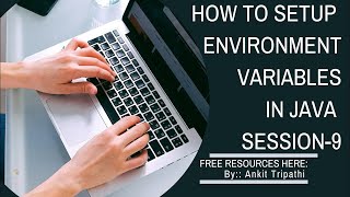 How set environment variables in java in hindi || corje java || java tutorial 10 || free mp study