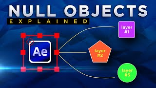 How to use Null Objects in After Effects for Beginners