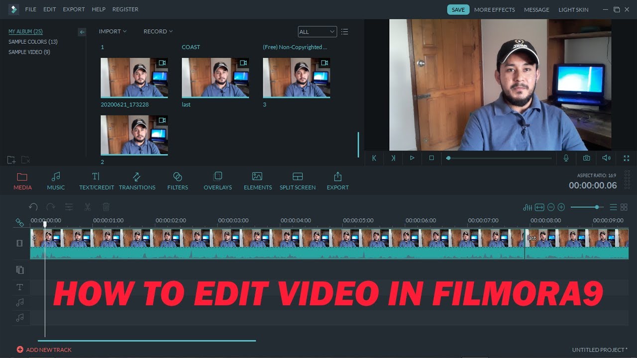 Tutorial/How To Edit Video।।Wondershare Filmora 9 - YouTube