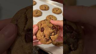 Brown butter chocolate chip cookies🍪 #cookies #recipe #food