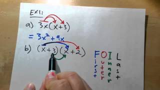 Multiplying Polynomials - Examples 1/3