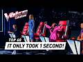 LIGHTNING FAST Chair Turns in the Blind Auditions of The Voice