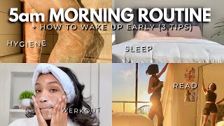 My 5am Morning Routine 2023 + How to Wake Up Early & Be Productive (3 Tips) | Janika Bates