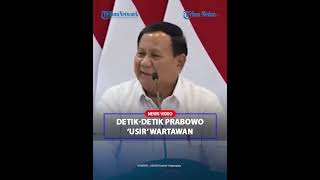 MENOHOK! PRESIDEN Prabowo Minta Wartawan Keluar dari Sidang Kabinet, Para Menteri Tertawa