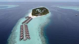 Vilamendhoo Island Resort & Spa, Maldives. Drone