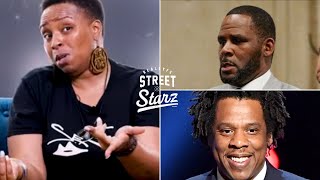 Jaguar Wright on R Kelly, Jay Z, Dame Dash competing for Aaliyah & Jay Z profit from death of Biggie
