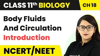 Body Fluids And Circulation - Introduction | Class 11 Biology