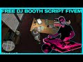 DJ BOOTH SCRIPT 🎵 *FREE* | FiveM Roleplay Scripts | FiveM Tutorial 2023 | MJ DEVELOPMENT