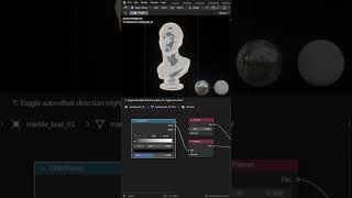 Easy Procedural Hologram Shader [blender tutorial] #shorts #blender