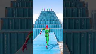 GTA 5 Epic Water Ragdolls | Spider-Man Jumps / Fails ep.188 #shorts