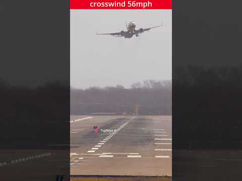 Storm Isha Pilot Aborts Landing - YouTube