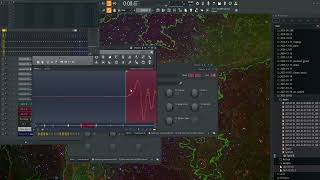 Composing music track from scratch using real synthesizers on FL Studio. Speedrun.