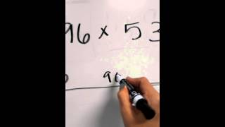 Multiplication - area model amd standard algorithm