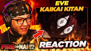 FIRE or NAH?! Kaikai Kitan/Jujutsu Kaisen Opening - Eve (REACTION) | iamsickflowz