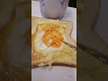 Bread Egg with Butter #shorts