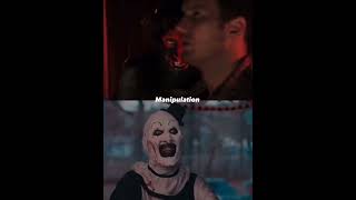 Lipstick-Face Demon Insidious Vs Art The Clown Terrifier #shorts