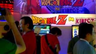 E3 2012 Dragon Ball Z booth Namco Bandai Xbox 360 Kinect