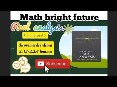 Real Analysis|MS/BS Maths|Chapter#2|Section#2.3 Complete|#maths #bs #ms ...