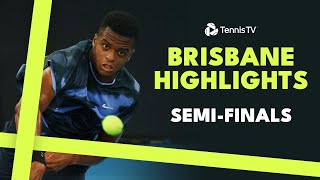 Perricard vs Opelka, Dimitrov Faces Lehecka | Brisbane 2025 Semi-Final Highlights