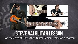 🎸 TrueFire Rewind: Steve Vai - For The Love of God - Alien Guitar Secrets: Passion \u0026 Warfare